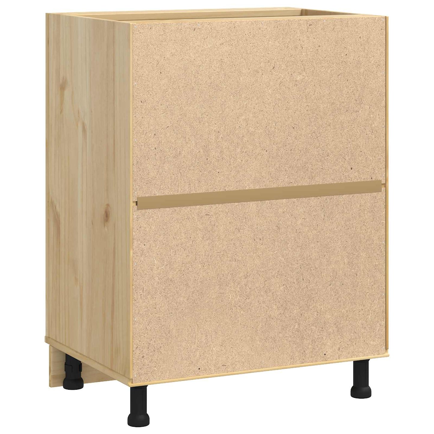 Kabinett SKI HonningBrun 60 x 46 x 81,5 cm Massiv furu