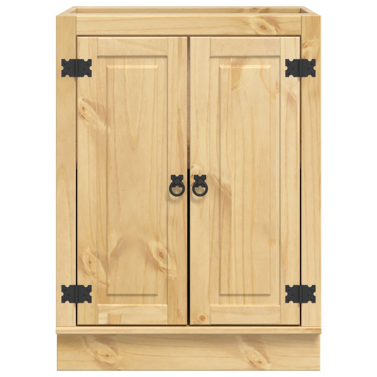 Kabinett SKI HonningBrun 60 x 46 x 81,5 cm Massiv furu