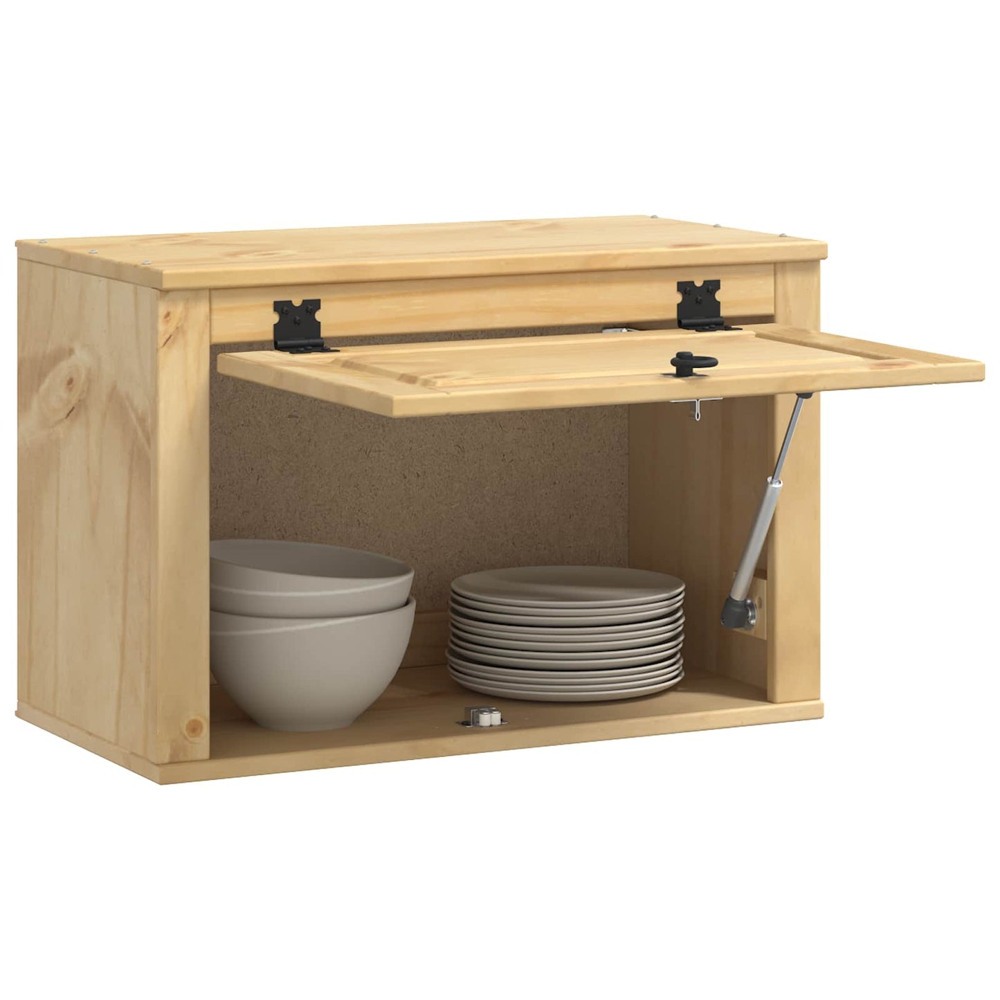 Kabinett SKI HonningBrun 60 x 32 x 40 cm Massiv furu