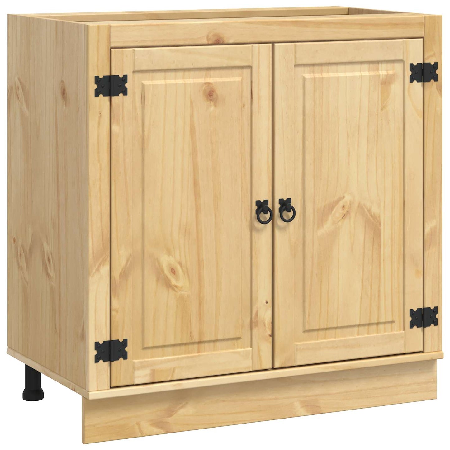Kabinett SKI HonningBrun 80 x 46 x 81,5 cm Massiv furu