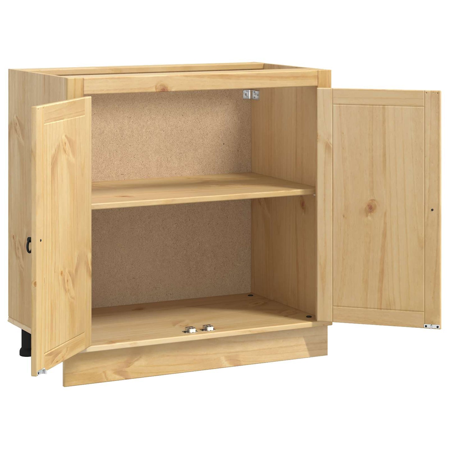 Kabinett SKI HonningBrun 80 x 46 x 81,5 cm Massiv furu