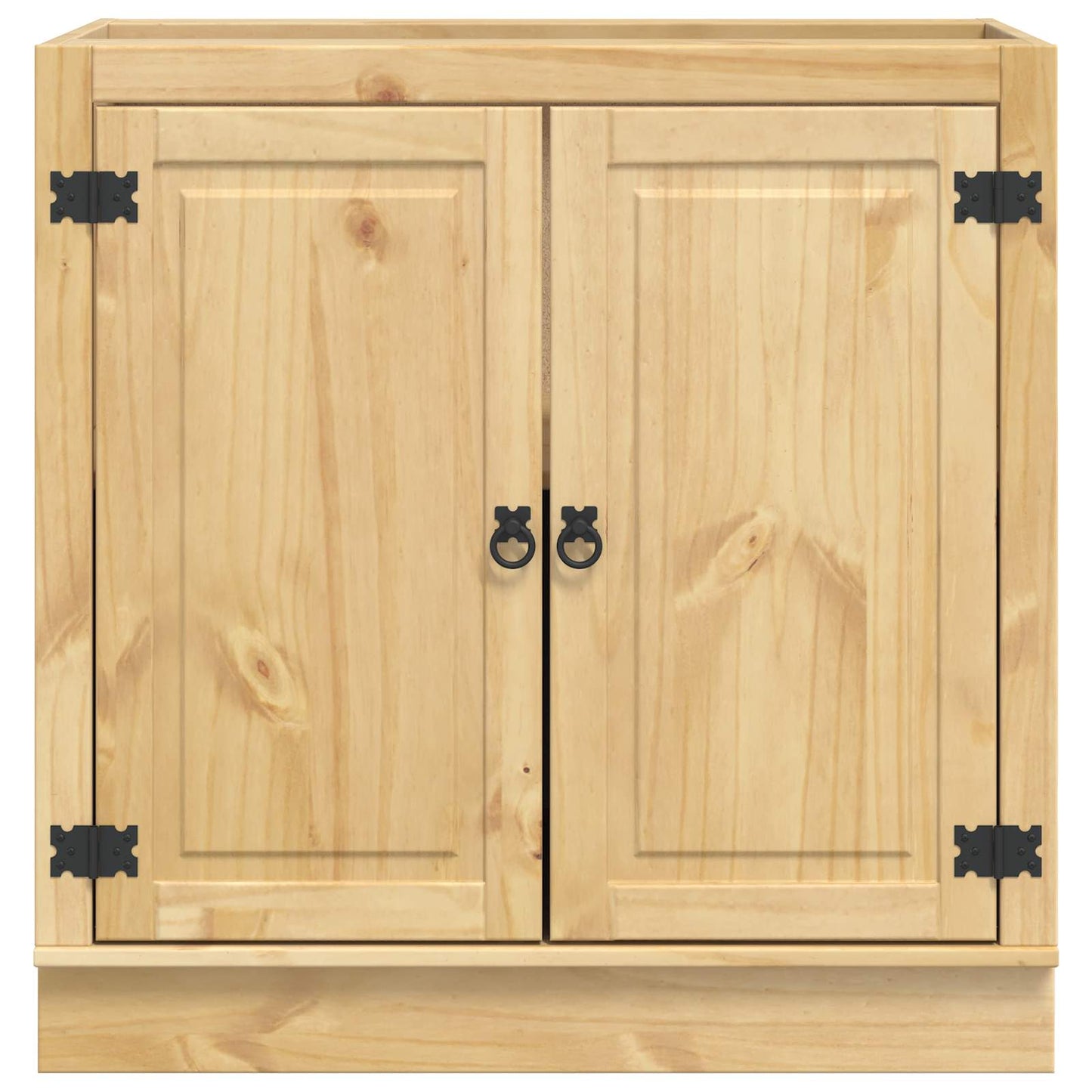 Kabinett SKI HonningBrun 80 x 46 x 81,5 cm Massiv furu