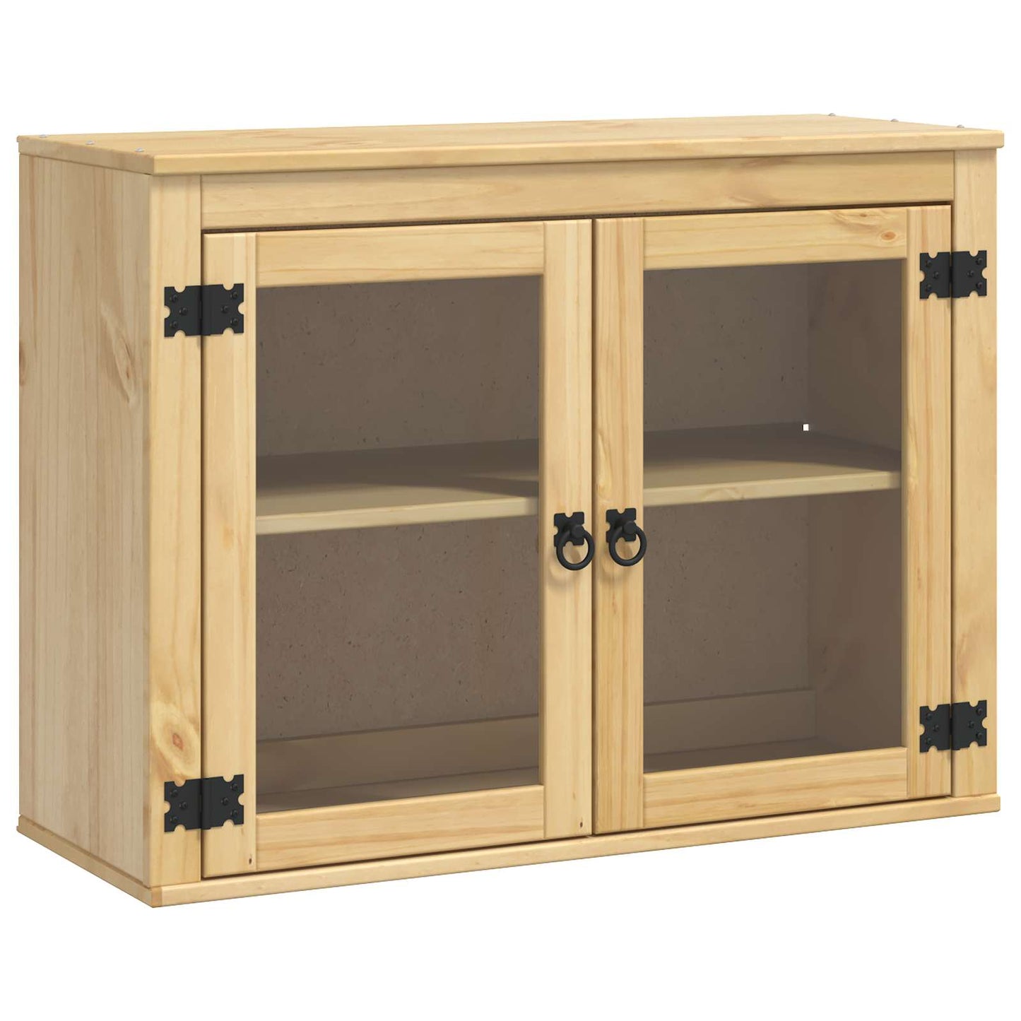 Kabinett SKI HonningBrun 80 x 32 x 60 cm Massiv furu