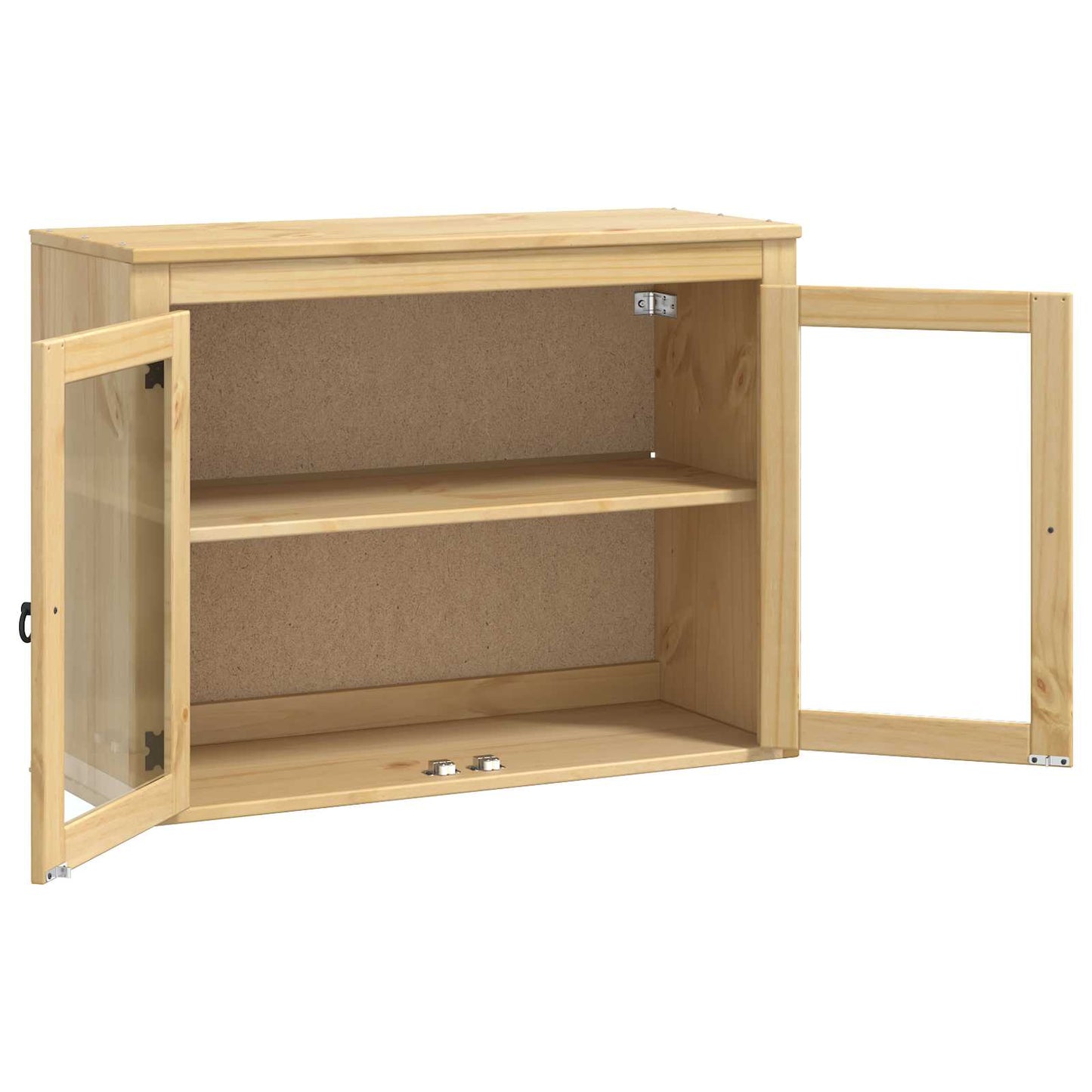 Kabinett SKI HonningBrun 80 x 32 x 60 cm Massiv furu