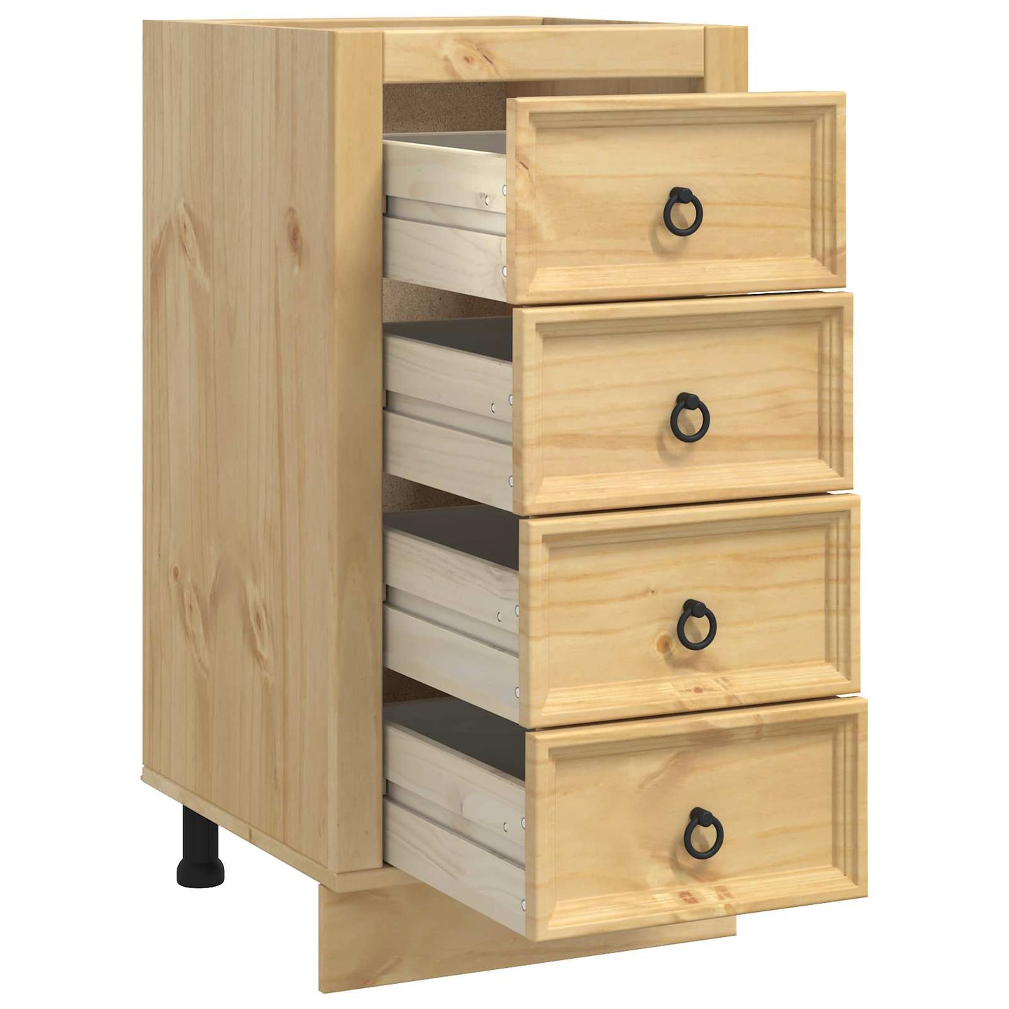 Kabinett SKI HonningBrun 40 x 46 x 81 cm Massiv furu