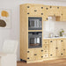 Kabinett SKI HonningBrun 66 x 58 x 207 cm Massiv furu