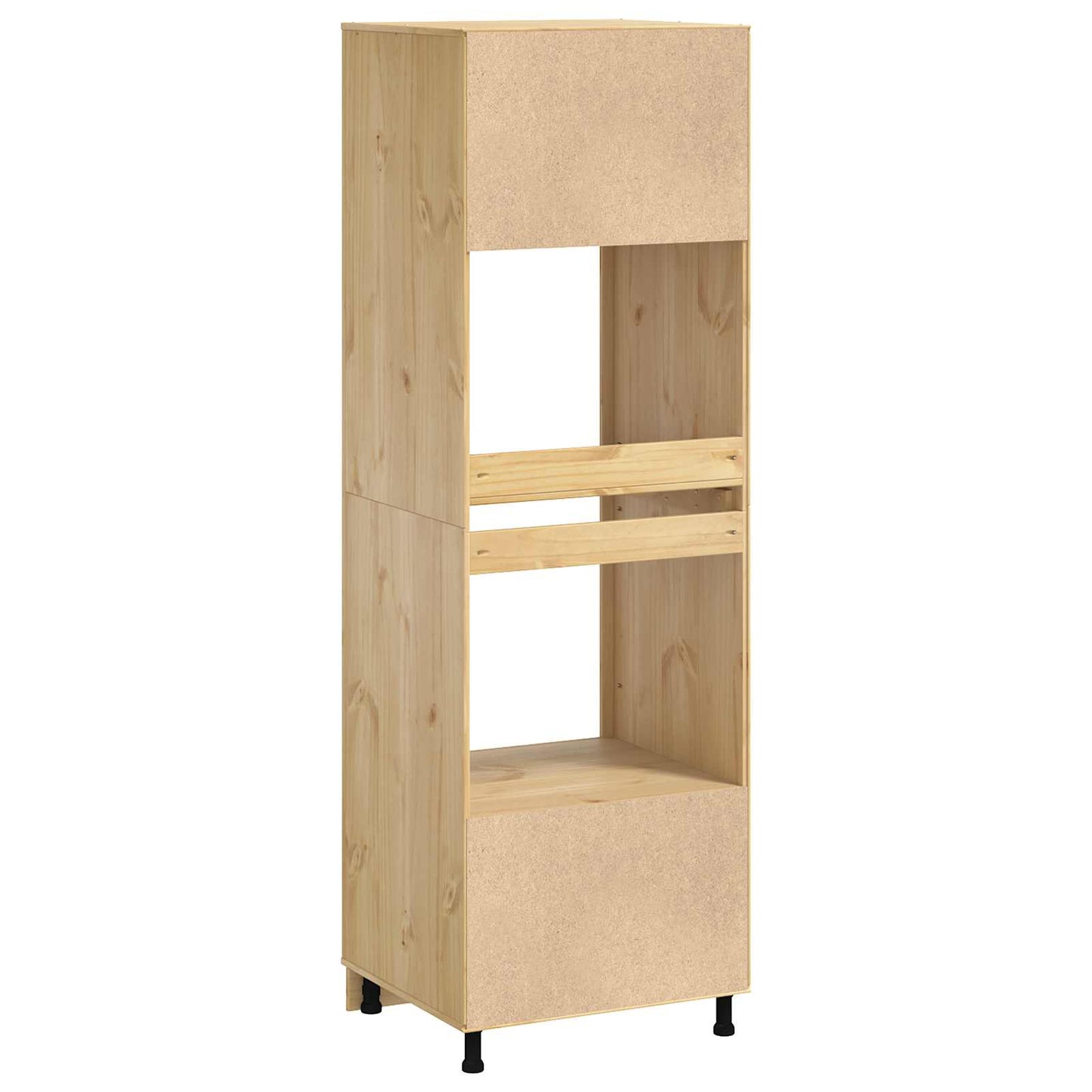Kabinett SKI HonningBrun 66 x 58 x 207 cm Massiv furu