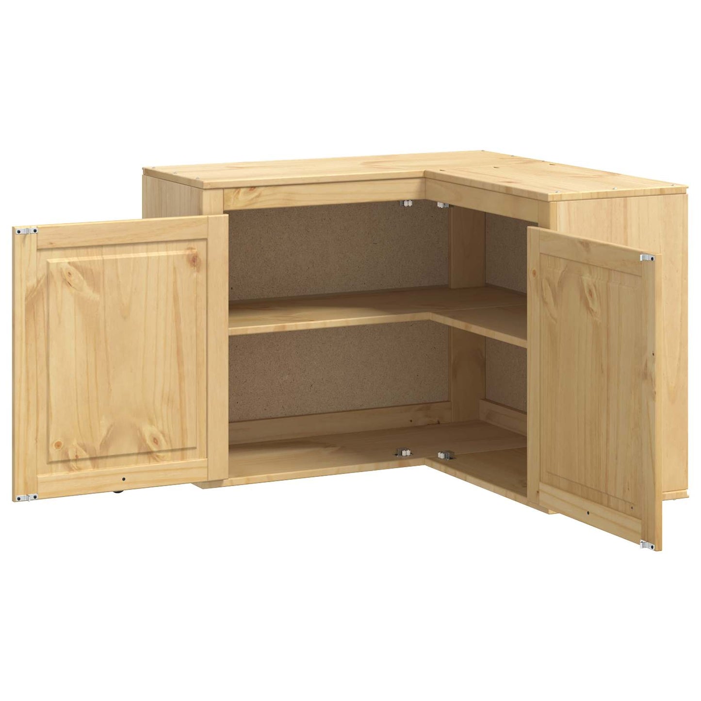 Kabinett SKI HonningBrun 80 x 80 x 60 cm Massiv furu