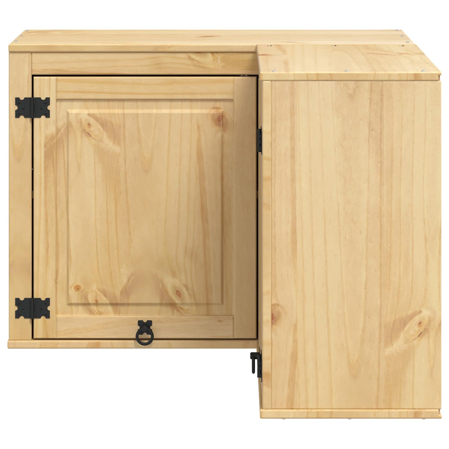 Kabinett SKI HonningBrun 80 x 80 x 60 cm Massiv furu