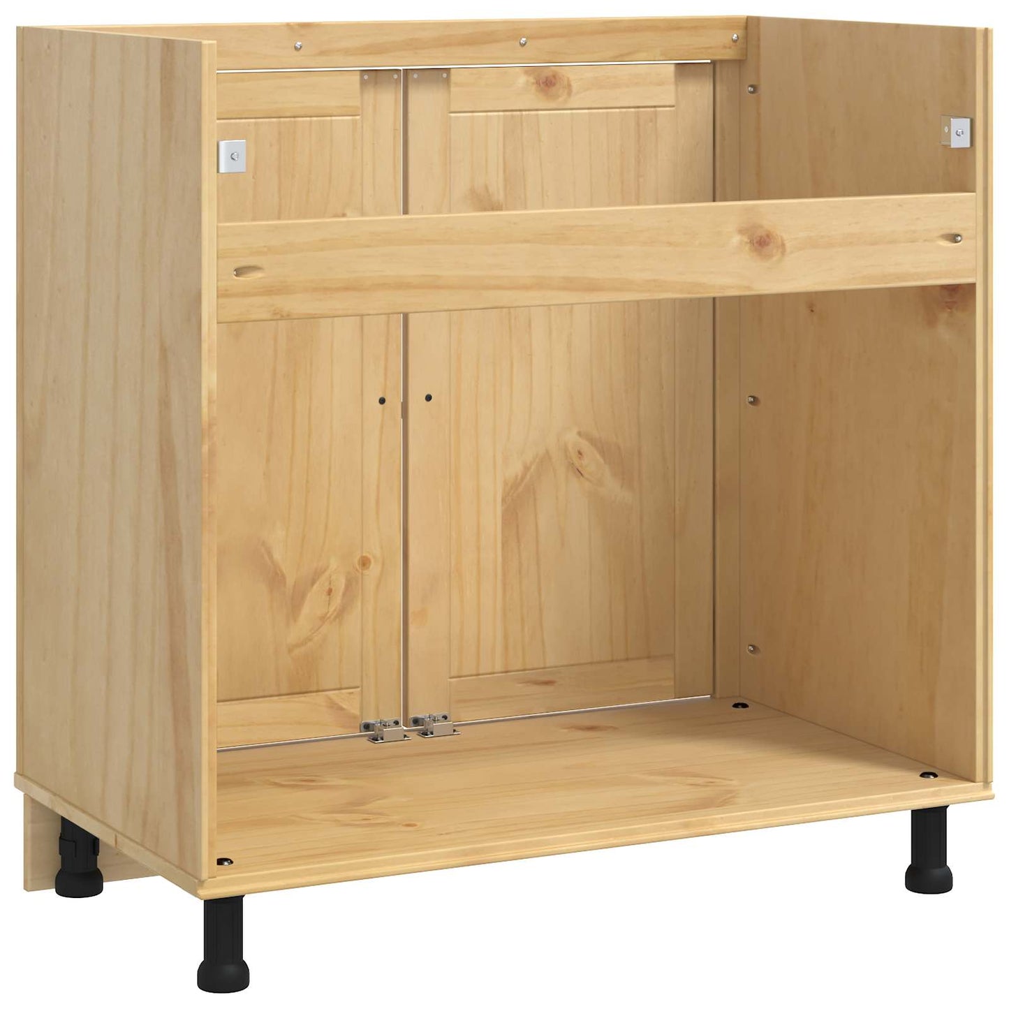Kabinett SKI HonningBrun 80 x 46 x 81 cm Massiv furu