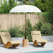 Balinesisk Parasol Krem 190 x 190 x 260 cm