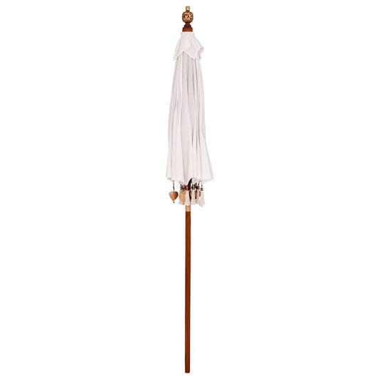 Balinesisk Parasol Krem 190 x 190 x 260 cm