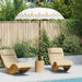 Balinesisk Parasol Krem 185 x 185 x 260 cm