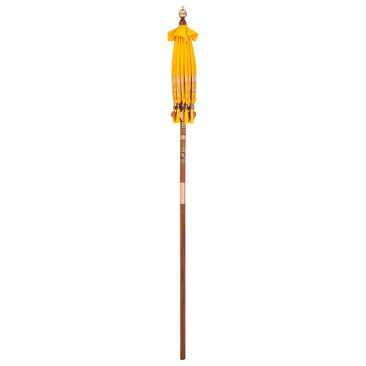 Balinesisk Parasol Gul 125 x 125 x 260 cm