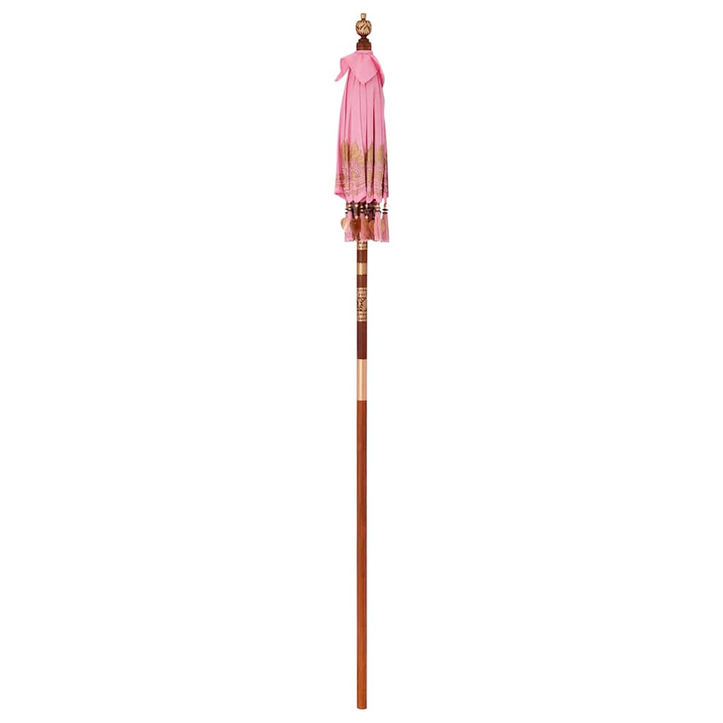 Balinesisk Parasol Rosa 125 x 125 x 260 cm
