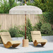 Makrame Parasol Krem 190 x 190 x 260 cm