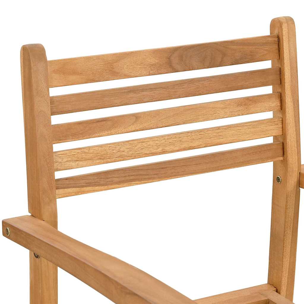 Stol 2 pcs Brun 56 x 55 x 90.5 cm Massivt Teaktre