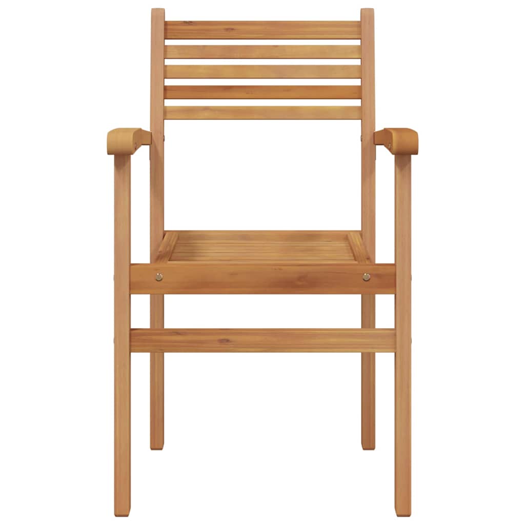 Stol 2 pcs Brun 56 x 55 x 90.5 cm Massivt Teaktre