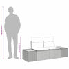 Hagemøbelsofa Beige 184 x 62 x 85cm polyrotting