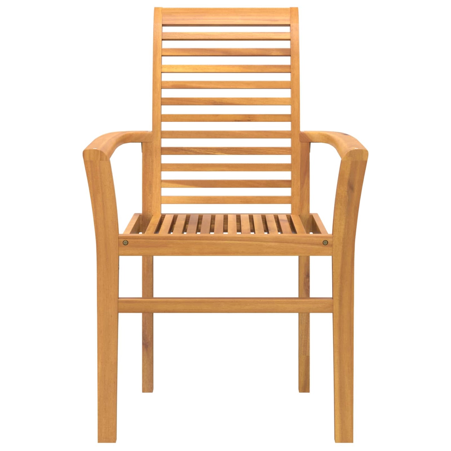 Spisestuestol 2 pcs Brun 62 x 55 x 94 cm Massivt Teaktre