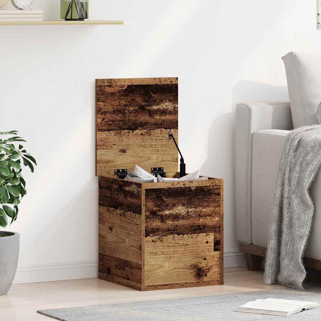 Lagringsboks Gamle tre 40 x 42 x 46 cm Konstruert tre
