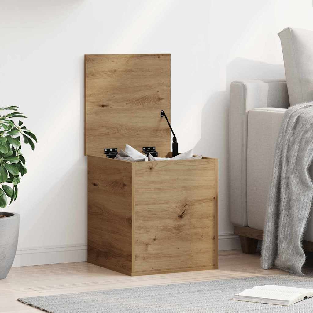 Lagringsboks Artisan Eik 40 x 42 x 46 cm Konstruert tre vidaXL
