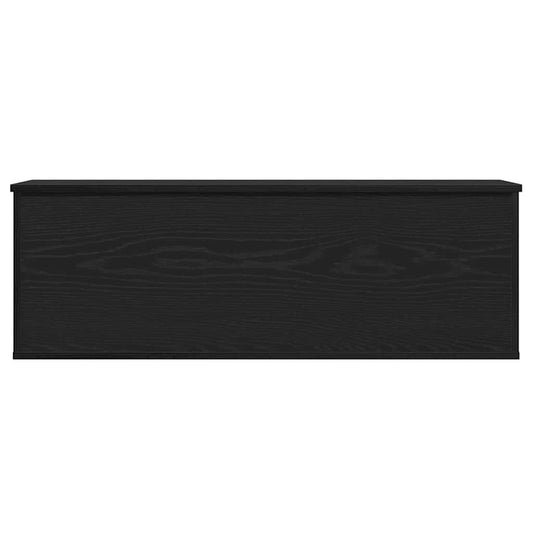 Lagringsboks Svart Eik 102 x 35 x 35 cm Konstruert tre