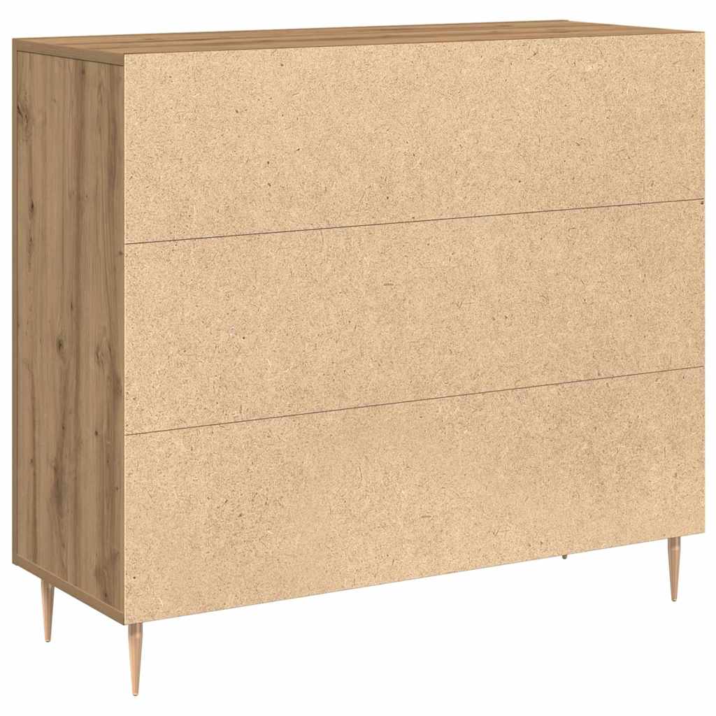Serviesskap Artisan Eik 90 x 34 x 80 cm Konstruert tre