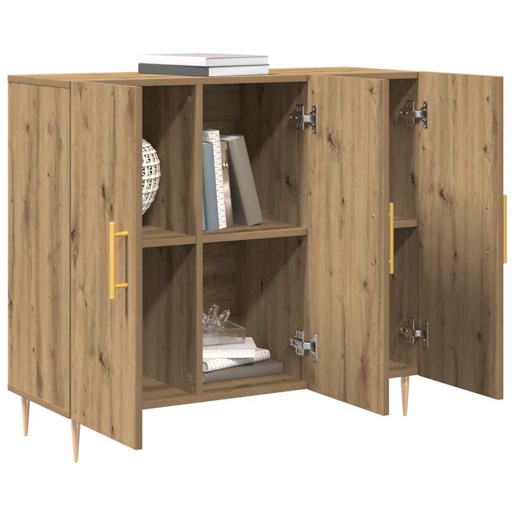 Serviesskap Artisan Eik 90 x 34 x 80 cm Konstruert tre