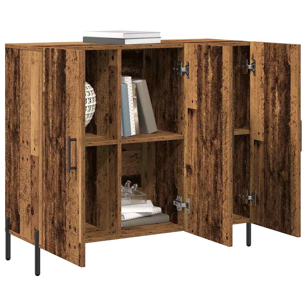 Serviesskap Gammelt tre 90 x 34 x 80 cm Konstruert tre