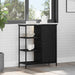 Serviesskap Svart Eik 70 x 30 x 80 cm