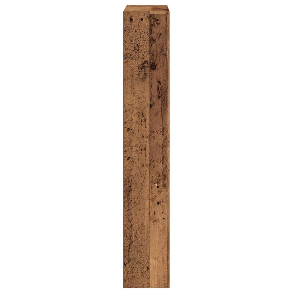 Sko Skap med dør Gammelt tre 80 x 21 x 125,5 cm Konstruert tre