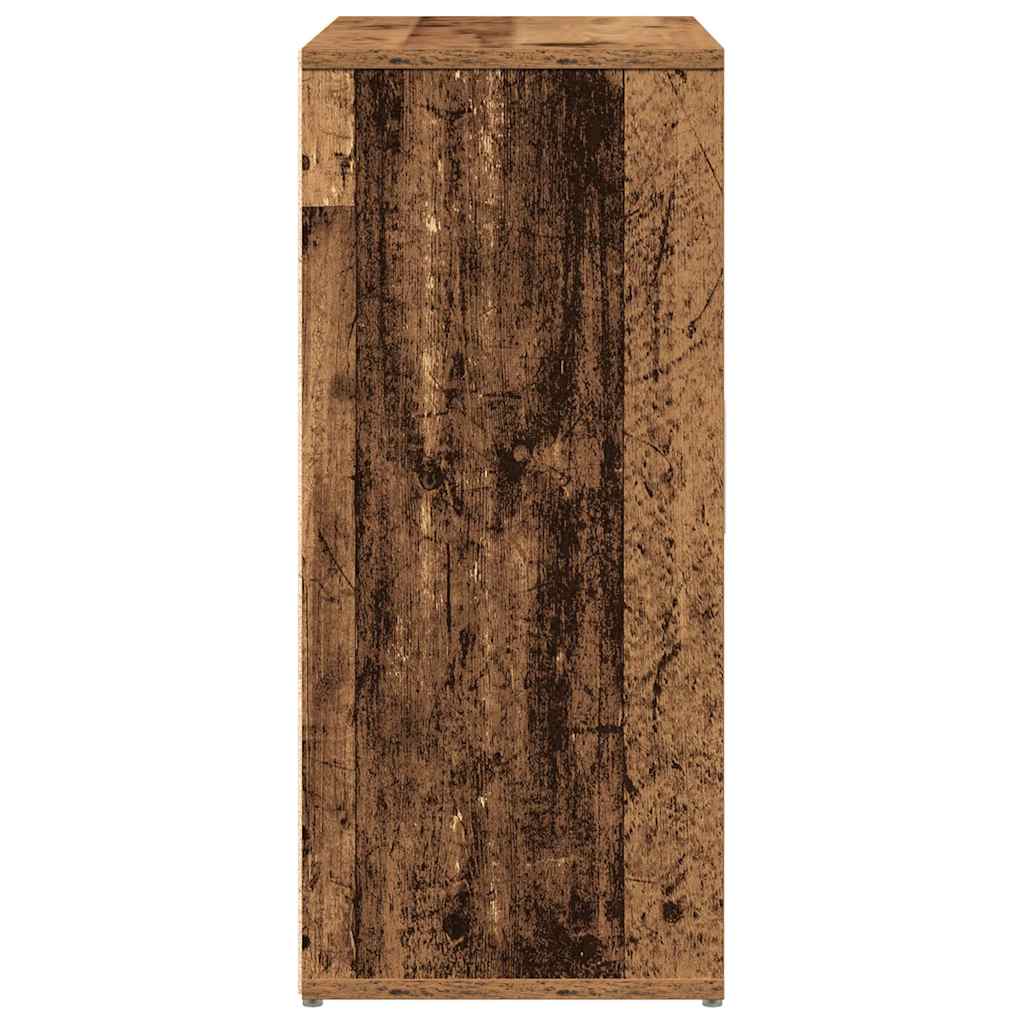 Skjenk gammelt tre 60x31x70 cm konstruert tre