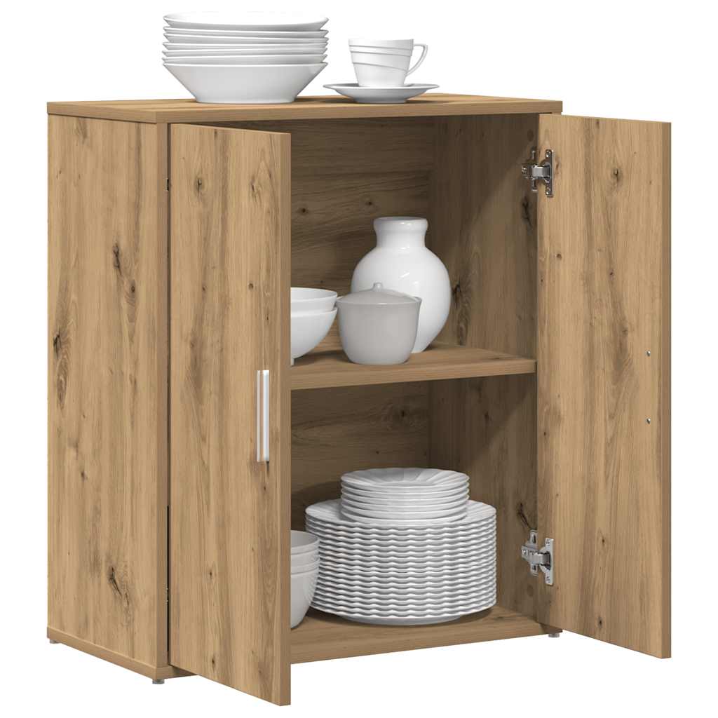 Skjenk artisan eik 60x31x70 cm konstruert tre
