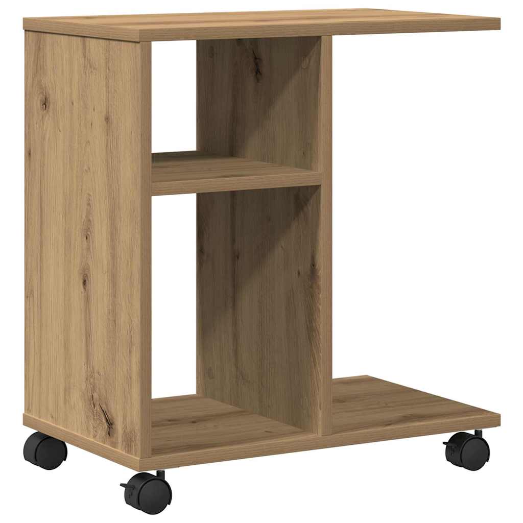 Sidebord med hylle artisan eik 50 x 30 x 55 cm Konstruert tre