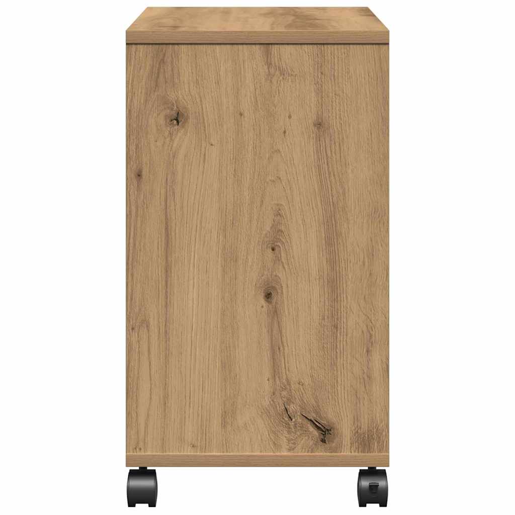 Sidebord med hylle artisan eik 50 x 30 x 55 cm Konstruert tre