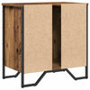 Sink Cabinet med dør Gamle tre 60 x 35 x 60 cm Konstruert tre