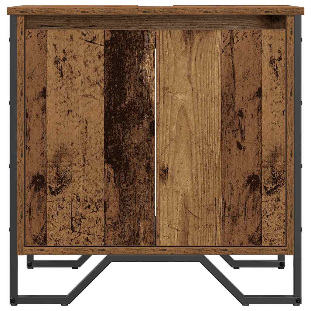 Baderomsvaskeskap Gamle tre 60 x 35 x 60 cm Konstruert tre