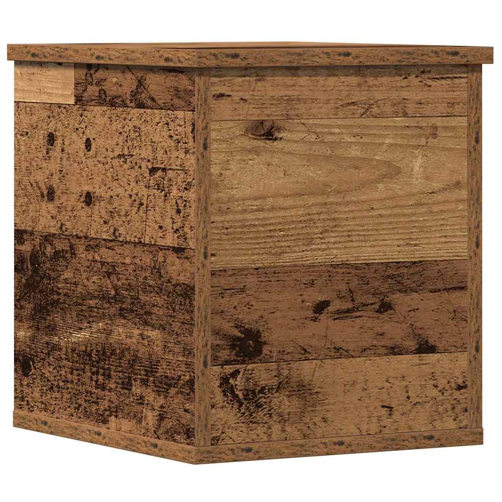 Lagringsboks Gamle tre 30 x 35 x 35 cm Konstruert tre