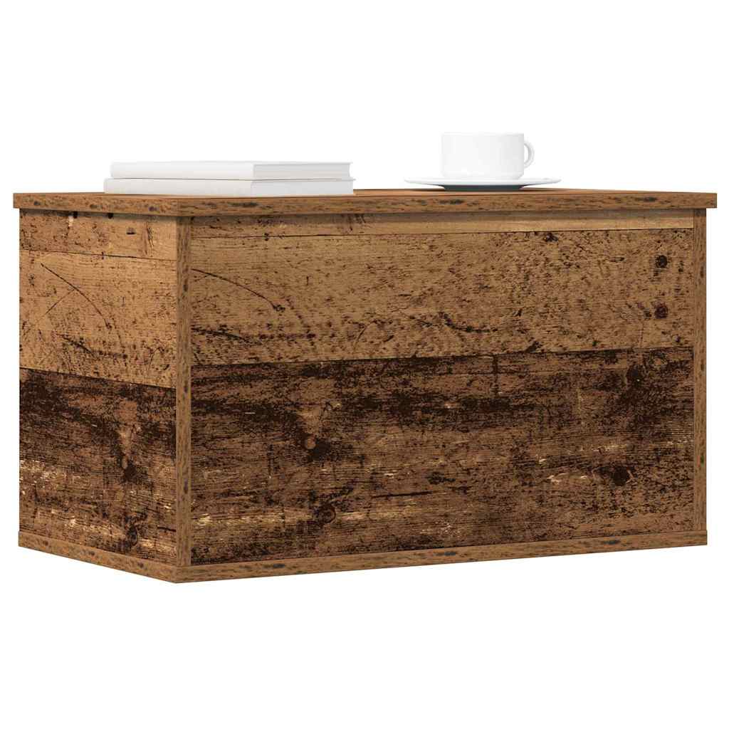 Lagringsboks Gamle tre 60 x 35 x 35 cm Konstruert tre