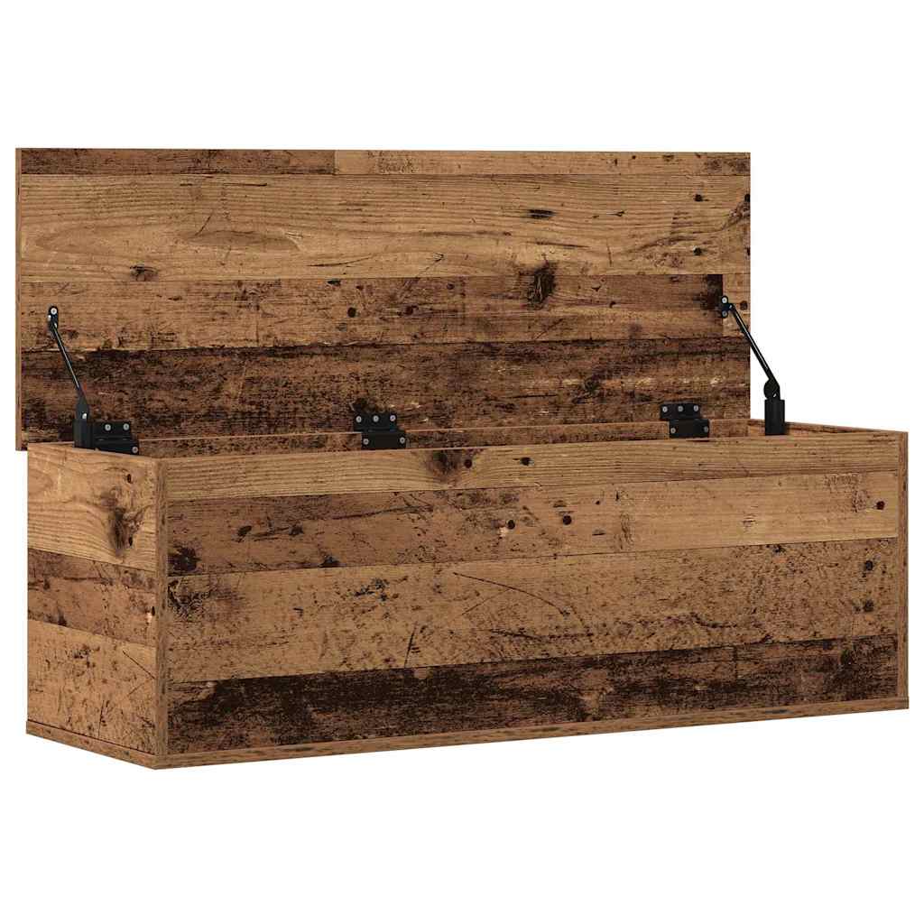 Lagringsboks Gamle tre 102 x 35 x 35 cm Konstruert tre