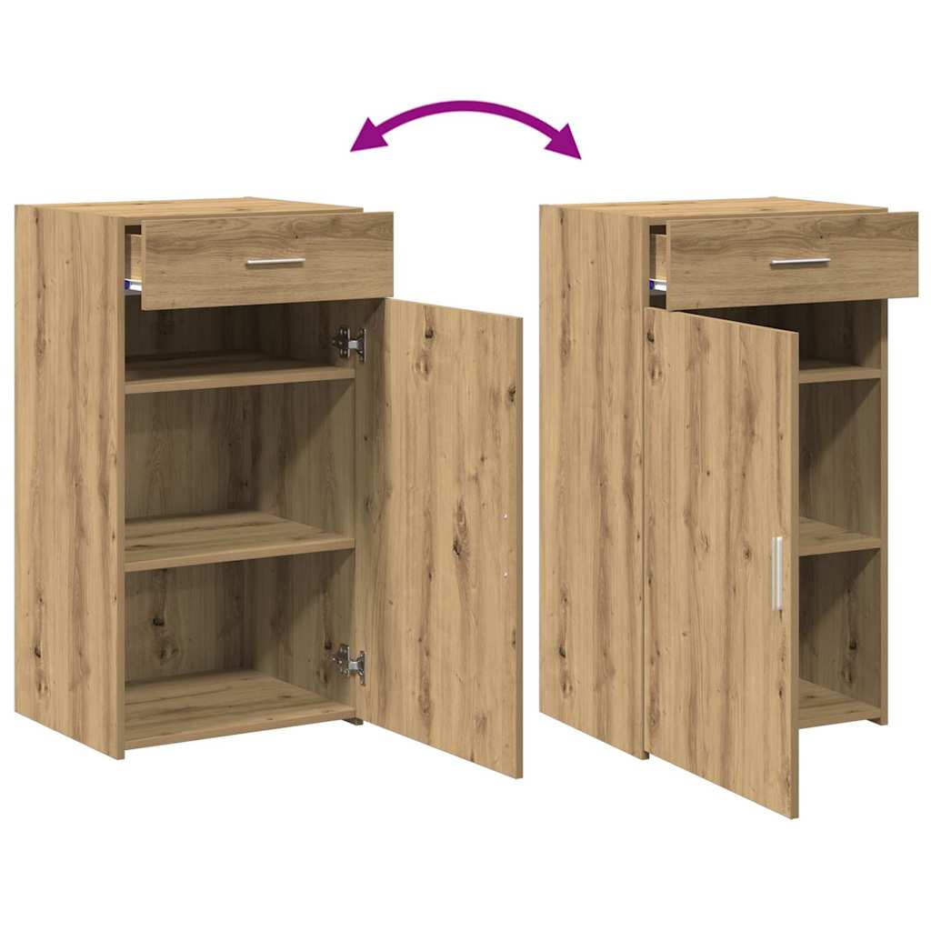 Serviesskap med skuff Artisan Eik 50 x 42,5 x 93 cm