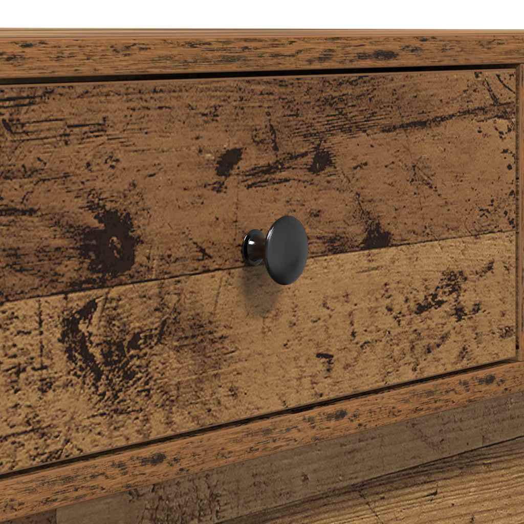 Kaffebord Gammelt tre 90 x 90 x 28 cm Konstruert tre