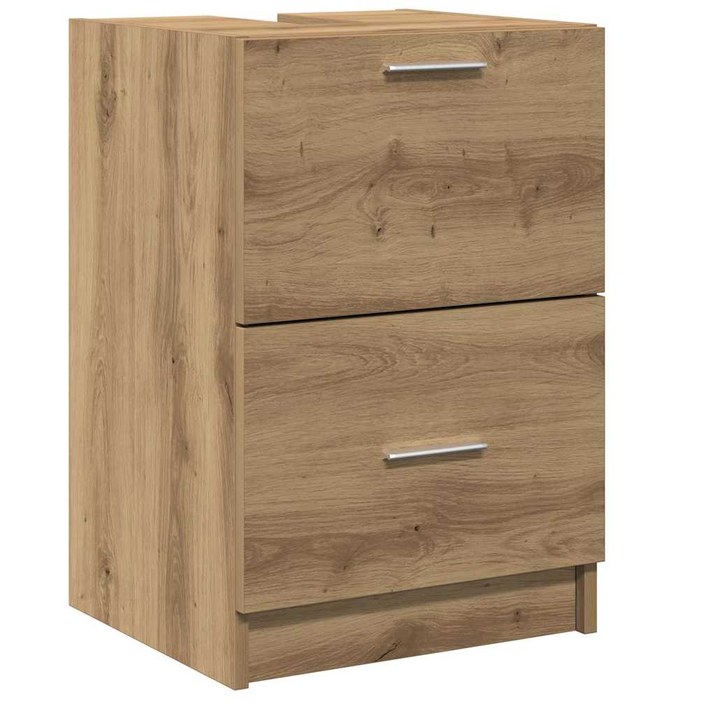 Baderomsskap med dør Artisan Eik 40 x 37 x 59 cm Konstruert tre