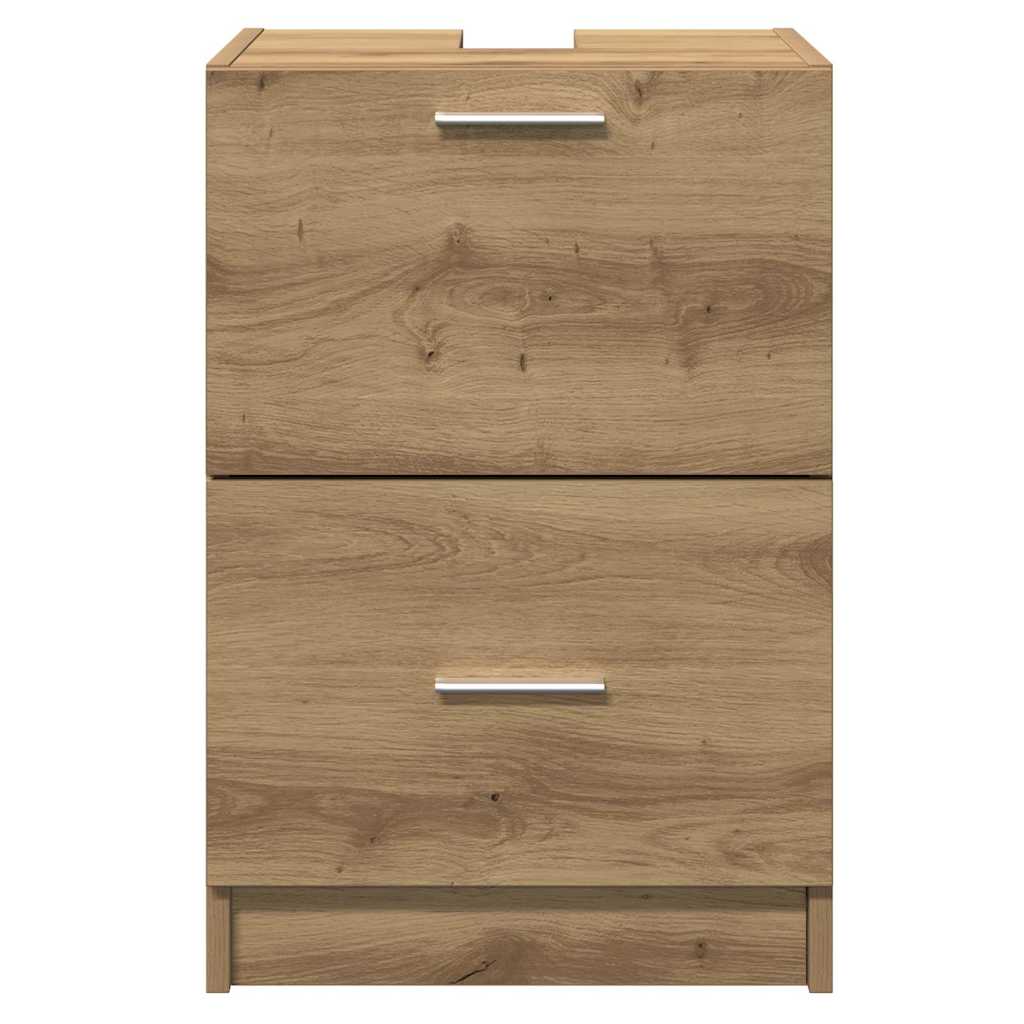 Baderomsskap med dør Artisan Eik 40 x 37 x 59 cm Konstruert tre