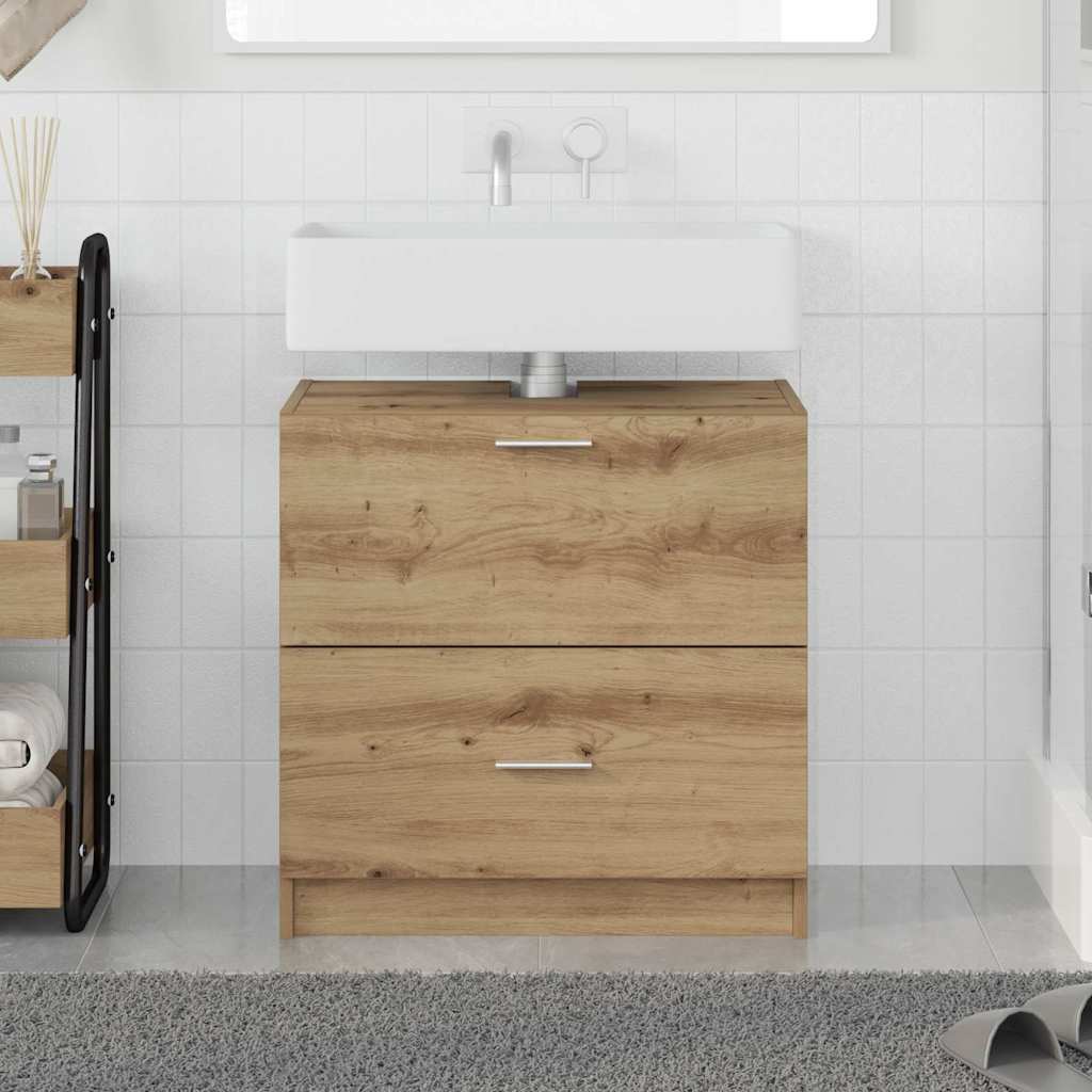 Baderomsskap Artisan Eik 59 x 37 x 59 cm Konstruert tre