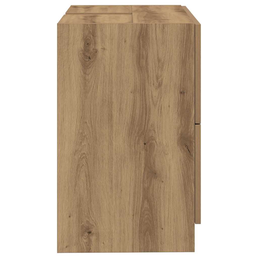 Baderomsskap Artisan Eik 78 x 37 x 59 cm Konstruert tre