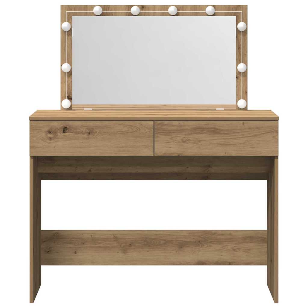 Sminkebord Artisan Eik 100 x 40 x 120 cm Konstruert tre