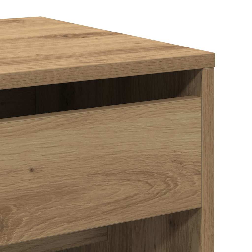 Speilbord 2 pcs artisan eik 60 x 40 x 75 cm Konstruert tre