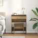 Speilbord 2 pcs artisan eik 60 x 40 x 75 cm Konstruert tre